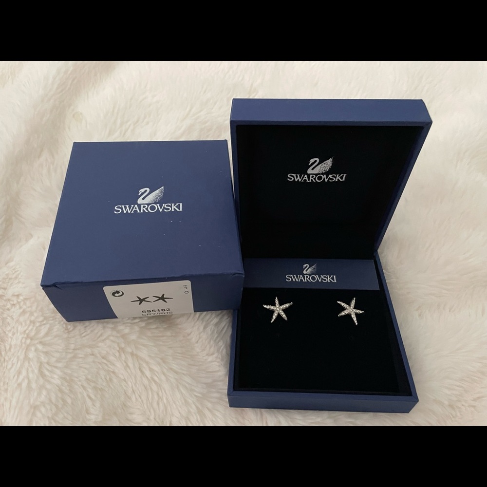Swarovski Starfish earrings